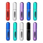 Paquete 10 Perfumeros 5ml Mix Color Autorecargable