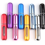 Paquete 5 Perfumeros 5ml Mix Color Autorecargable