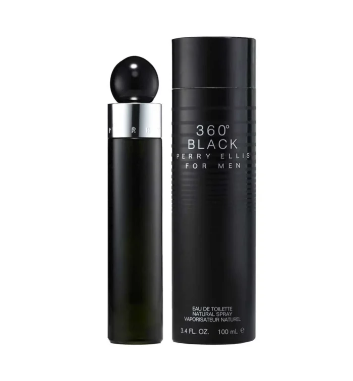 360 Black Men 100ml EDT - Perry Ellis - Imagen 1