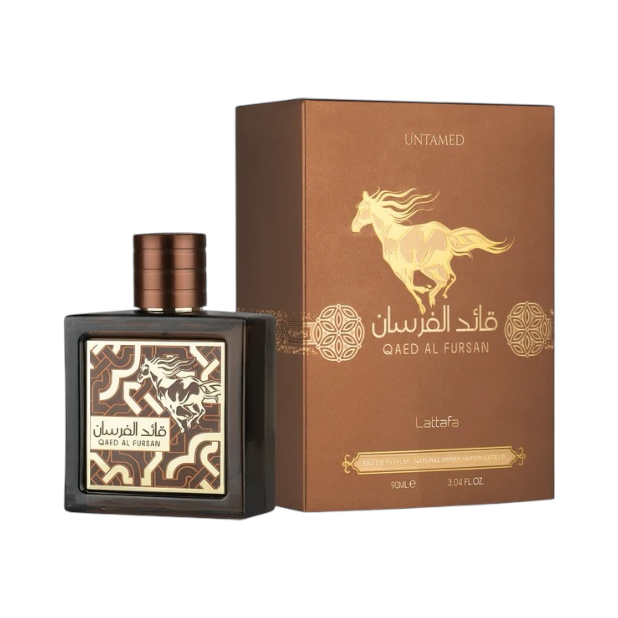 Photoroom_20250911_215903 Qaed Al Fursan Untamed - 100ml - Lattafa - Imagen 1