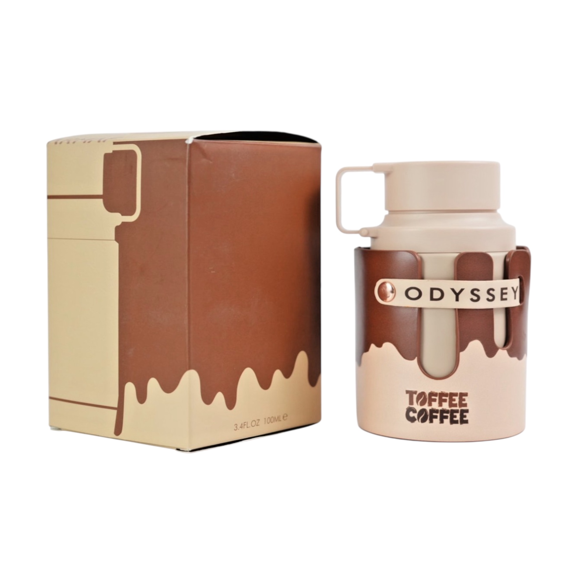 Photoroom_20251011_151439 Odyssey Toffee Coffee - 100ml - Armaf - Imagen 1