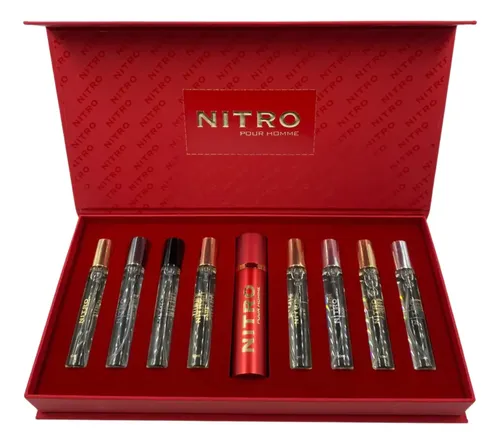 D_NQ_NP_670454-MLA82293002200_022025-O Dumont Set Nitro Pour Homme Collection 8 piezas 10ml - Imagen 1