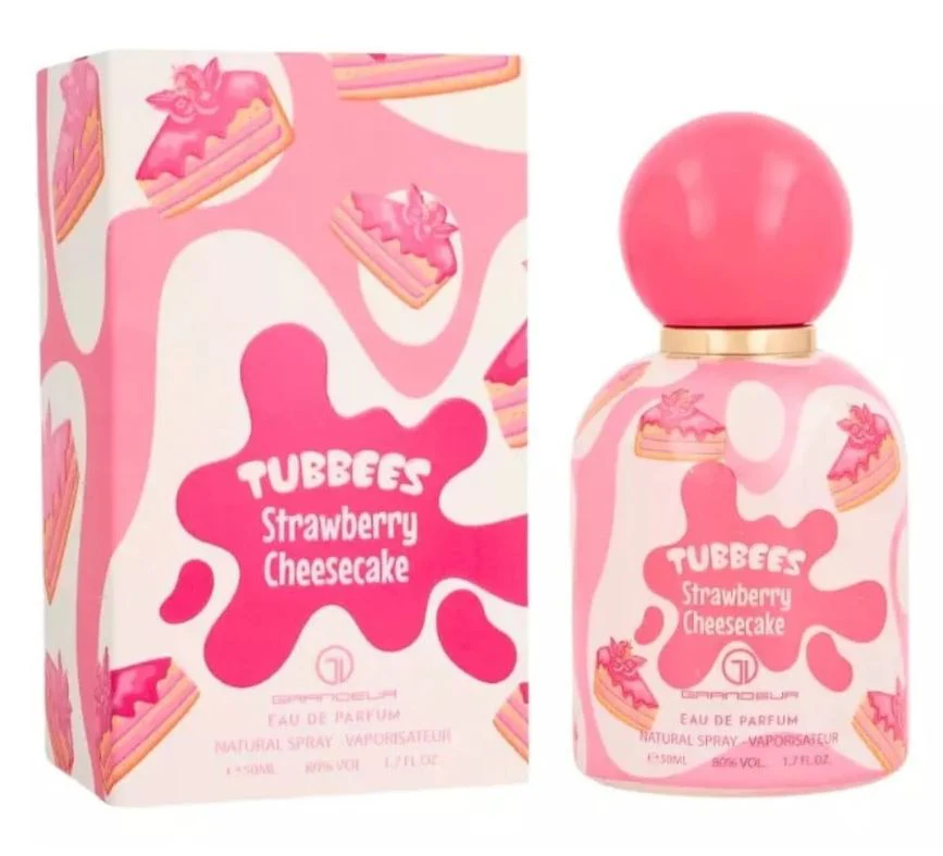 de456ytrfg_867x Grandeur Tubbees Strawberry Cheesecake 50ml - Imagen 1