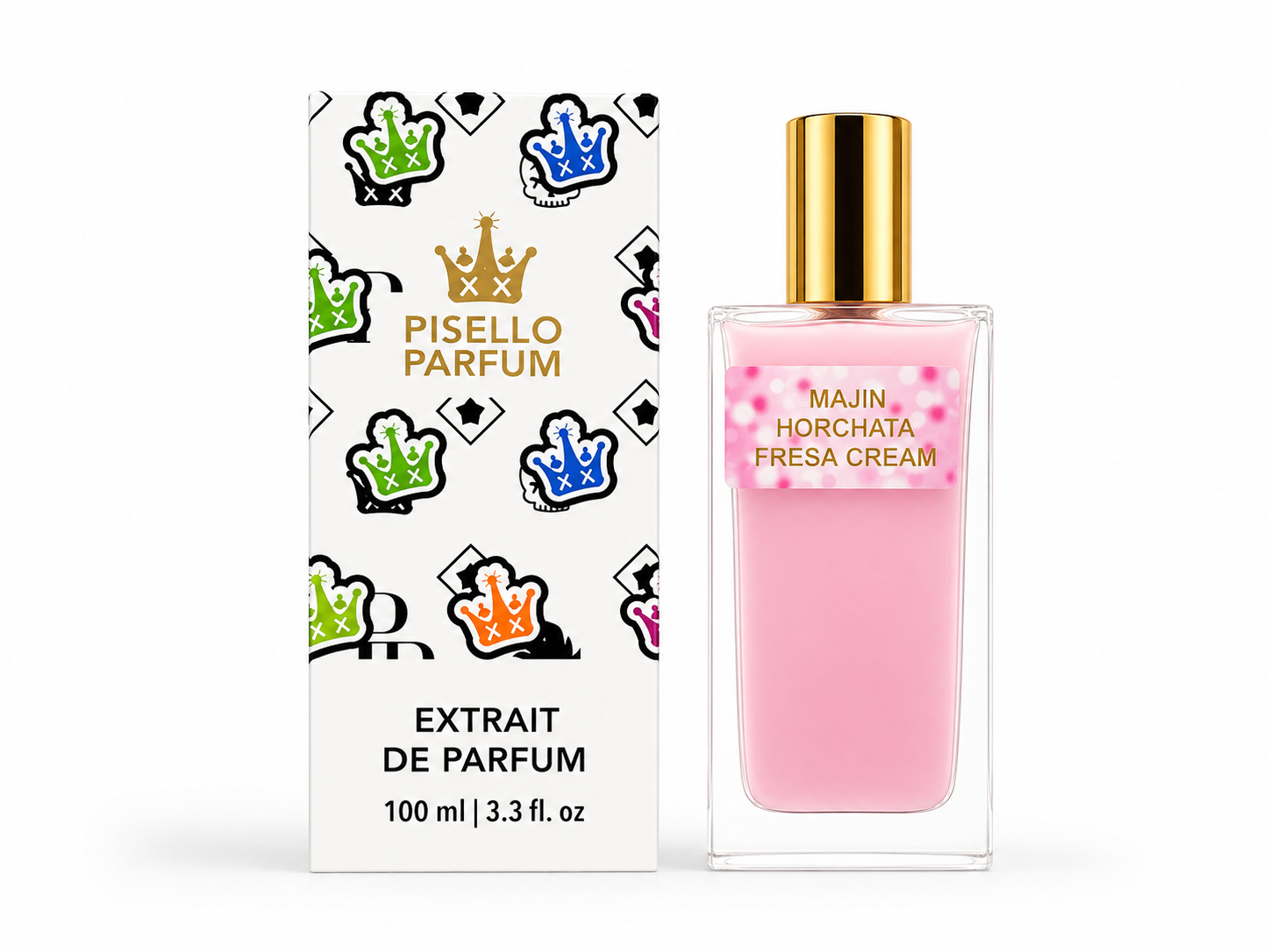1592946E-3222-4EFA-AAC1-9F8A5B18F5D0 Majin Horchata Fresa Cream - 100ml - Pisello - Imagen 1
