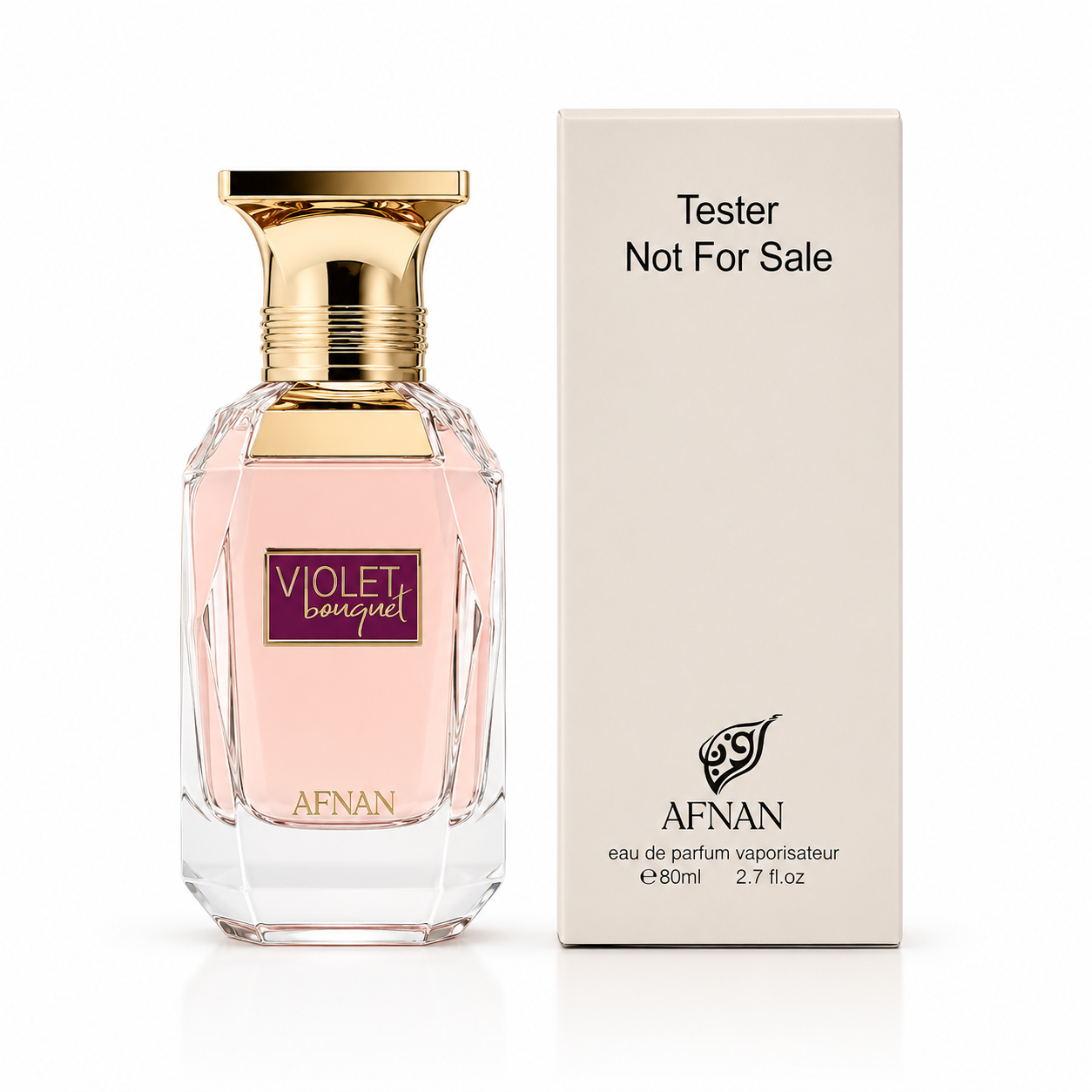 1d4f8c71-368c-49f8-acdb-86b2a1785a99 Tester Afnan Violet Bouquet 80ml - Imagen 1