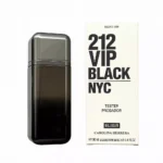 Tester Carolina Herrera 212 Vip Black Elixir 100ml
