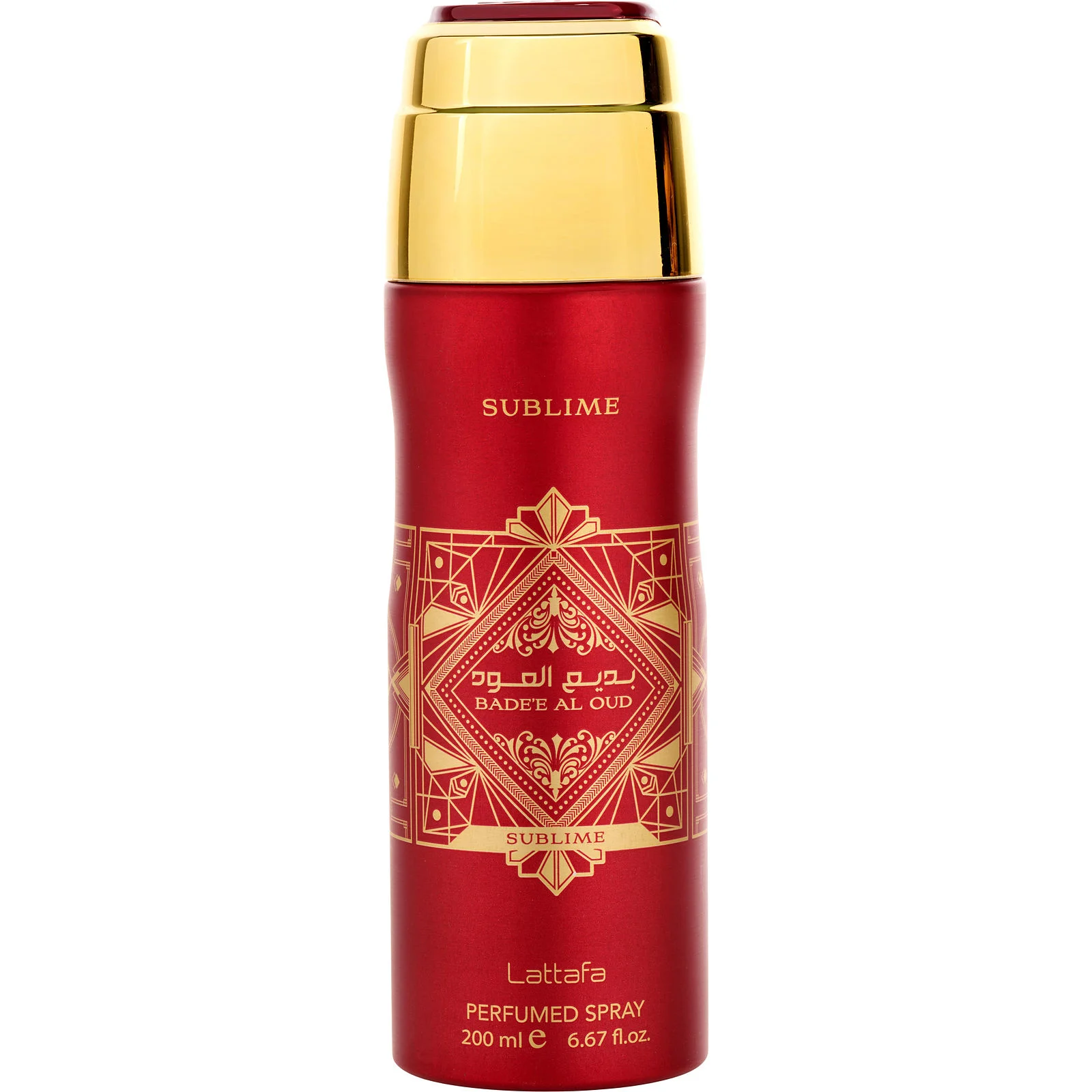 496599 Lattafa Bade'e Al Oud Sublime Perfume Bodyspray 200ml - Imagen 1