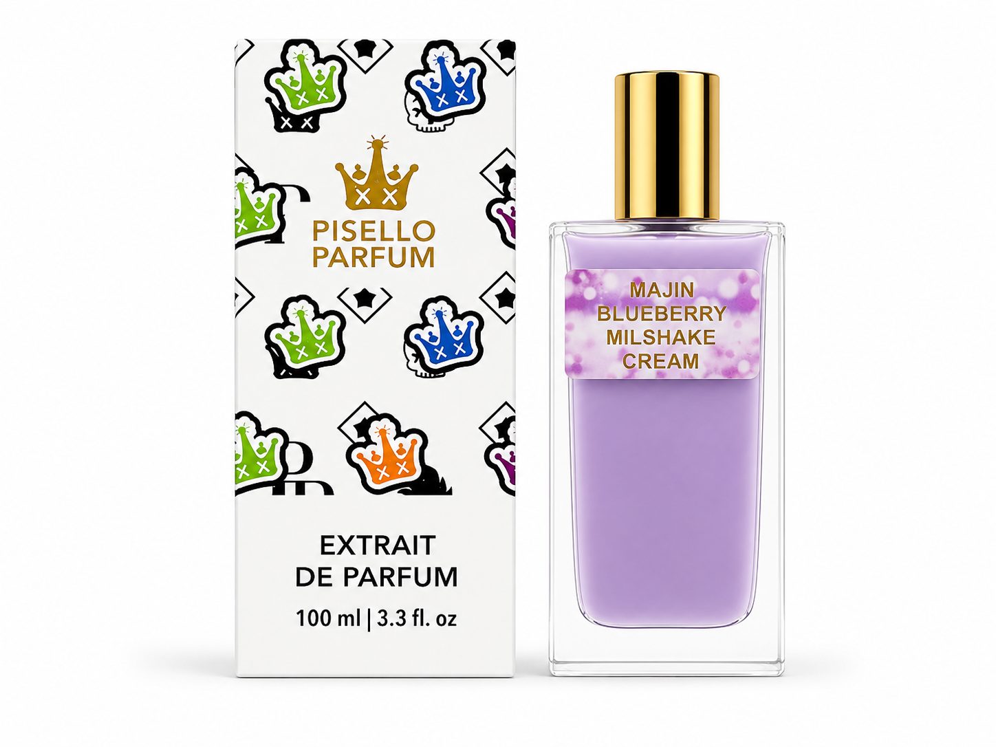9C2D0CF3-4D36-4128-A96D-D4C690A643B9 Majin Blueberry Milshake Cream - 100ml - Pisello - Imagen 1