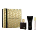 Carolina Herrera Set Ch Men 100ml + 10ml + Gel Ducha Caja Dorada