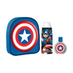 Disney Set Perfume Capitán America + Gel de Ducha + Mochila
