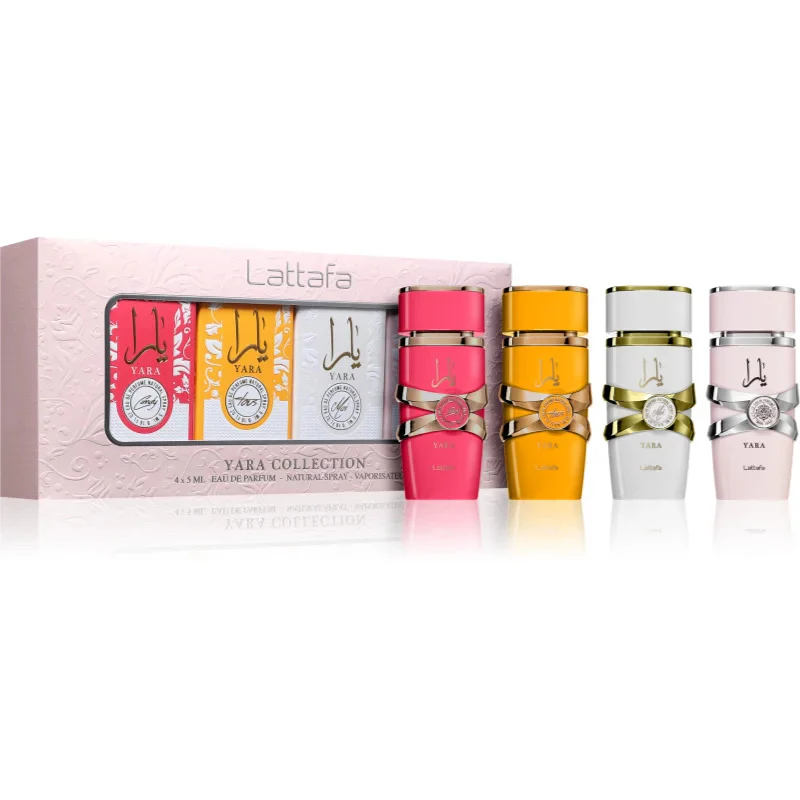 6290362344407_01-o-_1_1200x1200 Lattafa Set Minis Yara Collection 4 x 5ml Eau de Parfum - Imagen 1