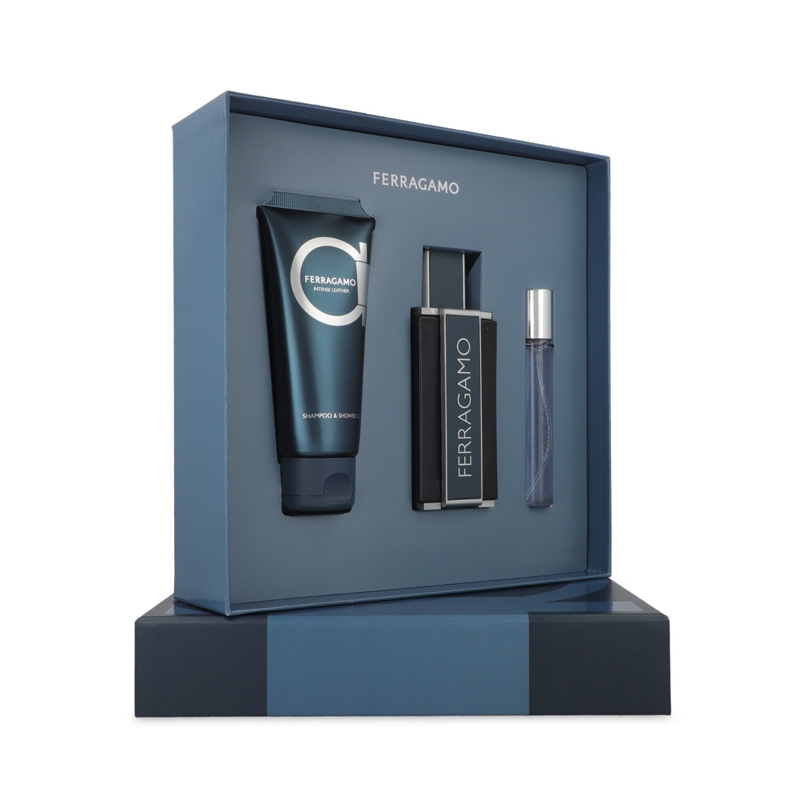 c4e48992-63fc-4d92-8f8c-3ae109fce0dd Salvatore Ferragamo Intense Leather 100ml + 15ml + Body Lotion - Imagen 1