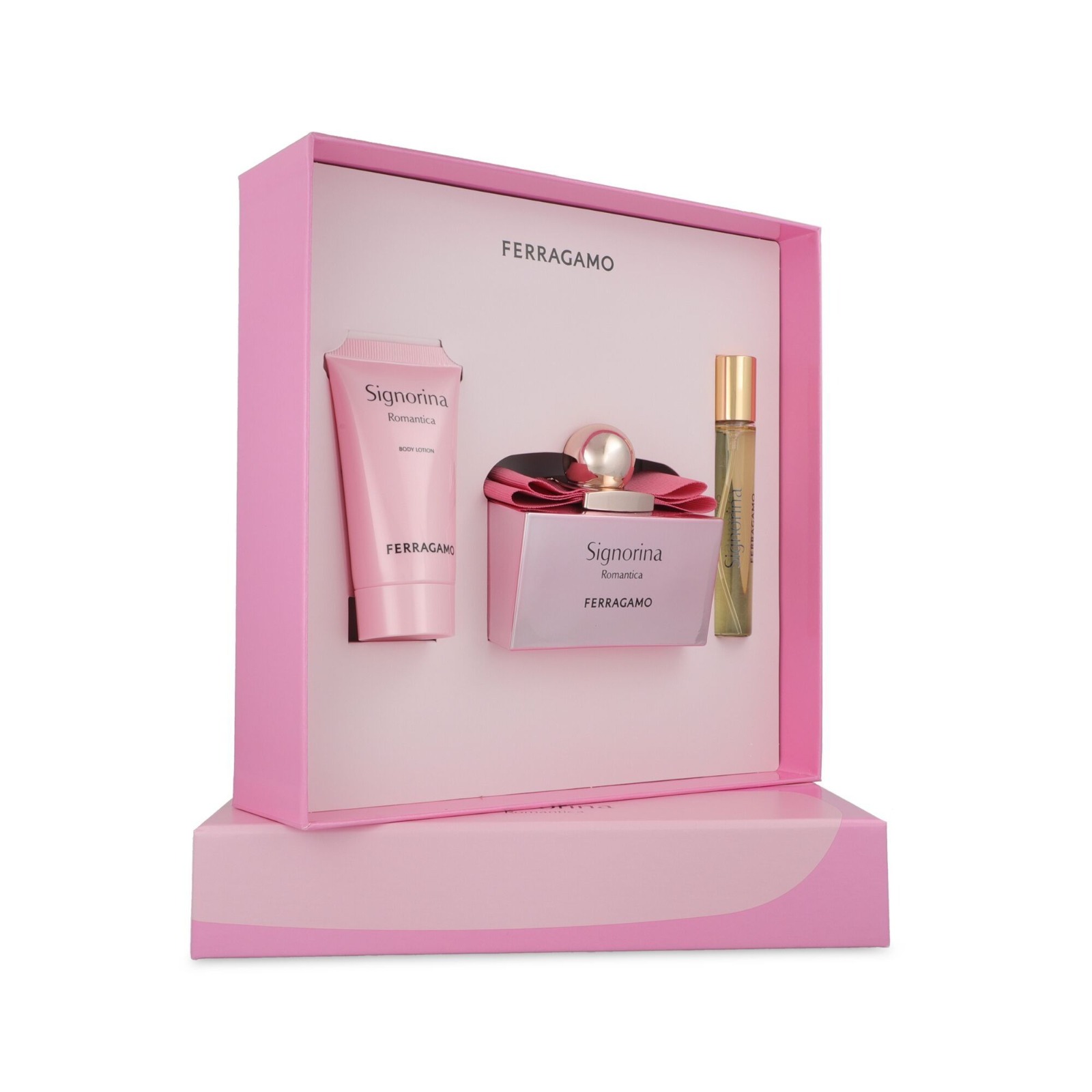 ec00d23a-69b3-48bb-98ca-fc811e079fe0 Salvatore Ferragamo Signorina Romantica 100ml + 15ml + Body Lotion - Imagen 1