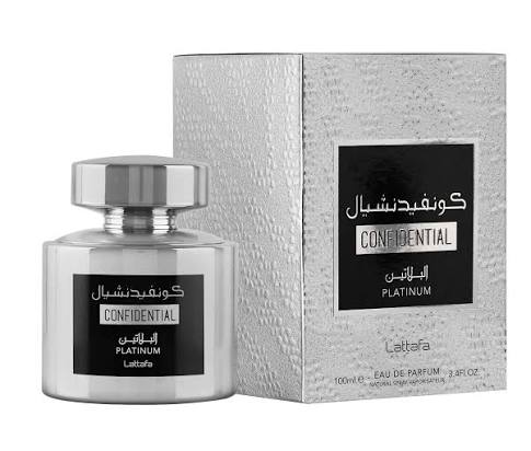 images - 2026-07-07T143557.553 Lattafa Confidential Platinum 100ml - Imagen 1