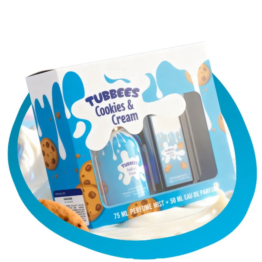 dc22c9fd-8ed6-41f0-a210-833d743775ed Tubbees Duo Cookies & Cream EDP 50ml + Perfume Mist 75ml - Imagen 1